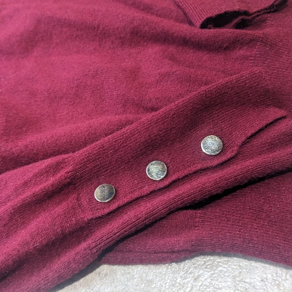 Deep Red Sweater - Picture 2 of 3